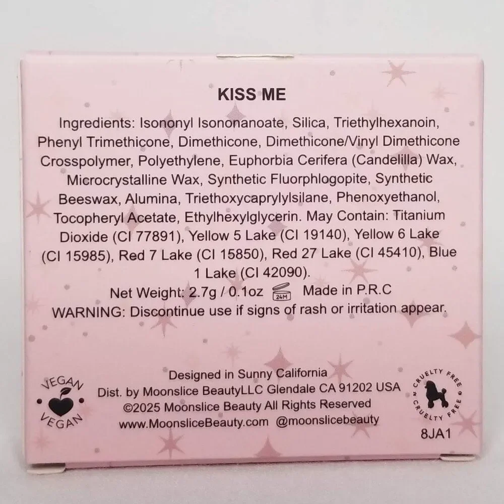 Moonslice Beauty - Cream Blush in Kiss Me